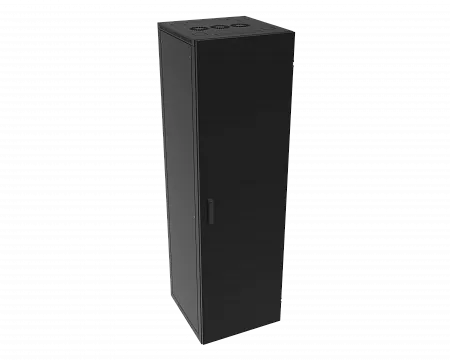 Шкаф телекоммуникационный напольный МИКсистем серия ECO+ 19" 30U 600*600 дверь металл черный